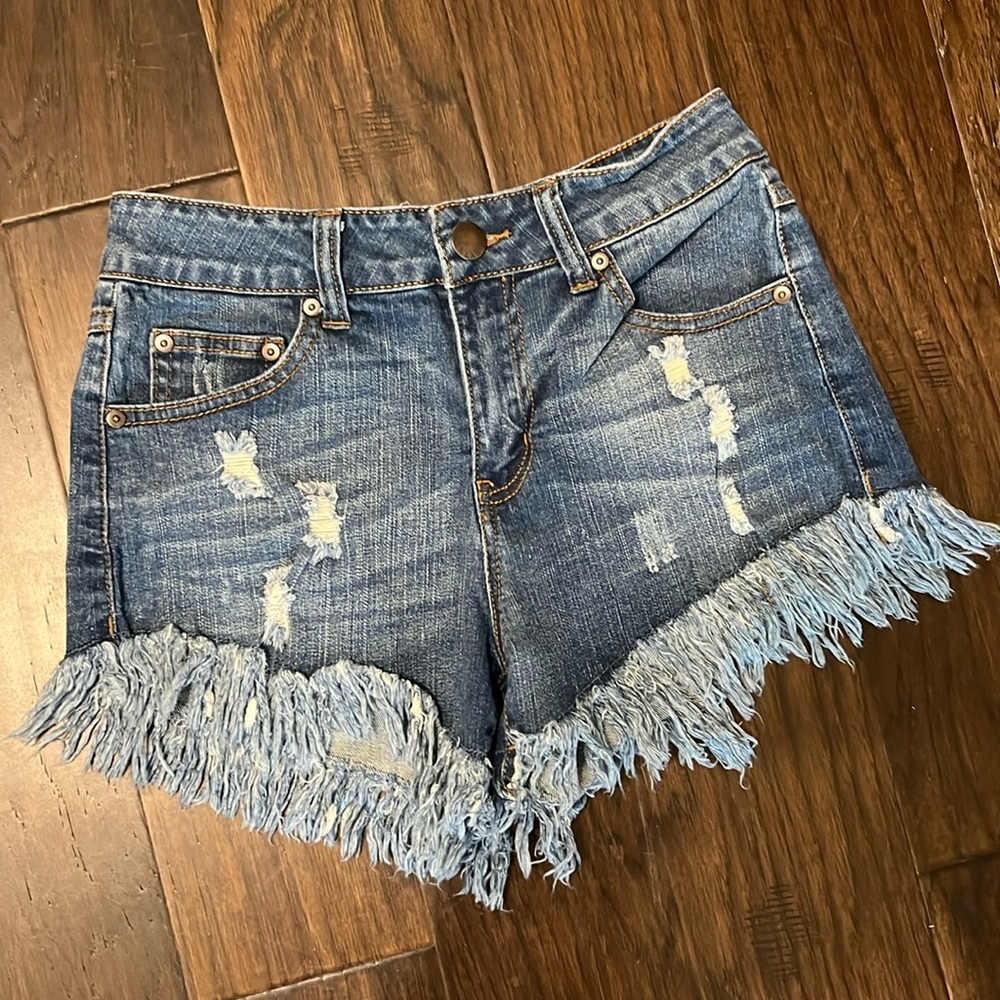 Elan Denim Shorts